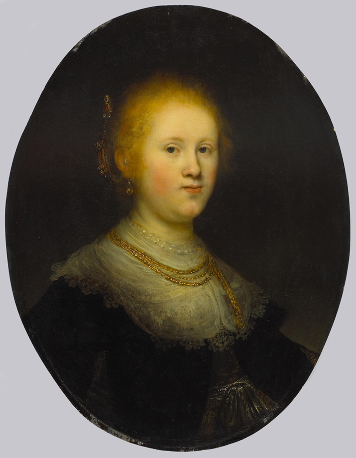  伦勃朗·梵·莱茵 Rembrandt van Rijn——一个年轻女人的肖像1